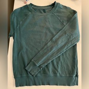 Athleta sweatshirt XXS turquoise/green